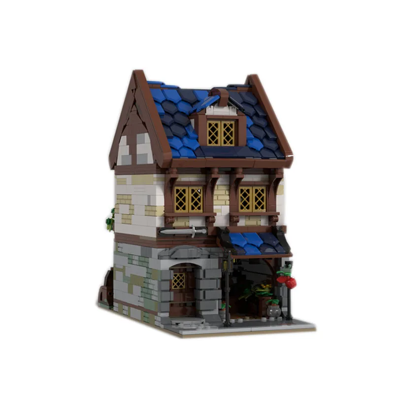MOC-154878 Новый средневековый замок, модульный рынок и антикварный магазин, сборы, сращивающиеся кирпичи, 1653 деталей, детский подарок на день рождения
MOC-154878 Новый средневековый замок, модульный рынок и антикварный магазин, сборы, сращивающиеся кирпичи, 1653 деталей, детский подарок на день рождения