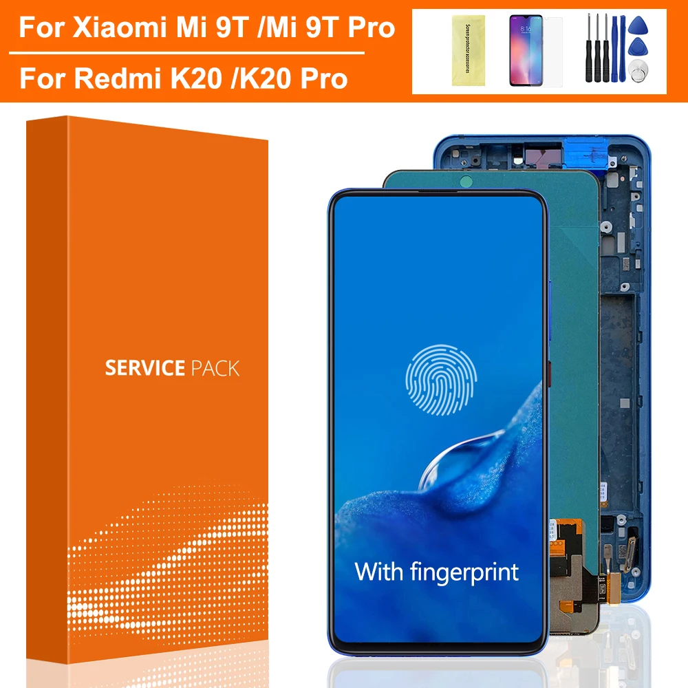 Оригинальный ЖК-дисплей 6,39 дюйма для Xiaomi MI 9T Mi9T, экран с рамкой, сенсорный экран с дигитайзером для Xiaomi Mi 9T, ЖК-дисплей
Оригинальный ЖК-дисплей 6,39 дюйма для Xiaomi MI 9T Mi9T, экран с рамкой, сенсорный экран с дигитайзером для Xiaomi Mi 9T, ЖК-дисплей