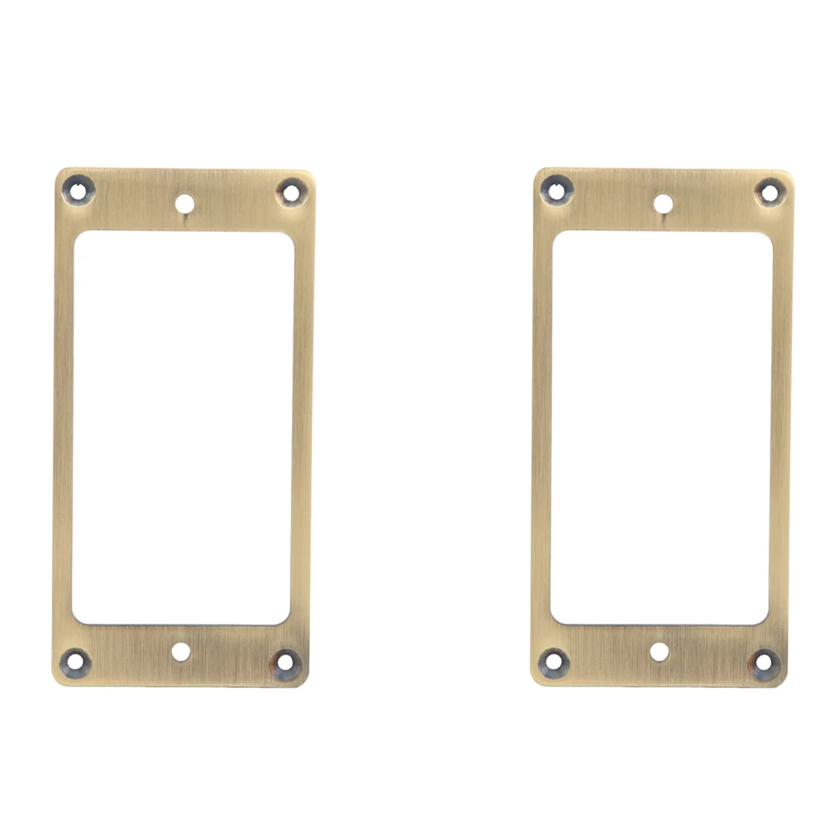 2Pcs Humbucker Pickup Frame, Mounting Ring Cover Frame for Electric Guitar, Brass Metal
2Pcs Humbucker Pickup Frame, Mounting Ring Cover Frame for Electric Guitar, Brass Metal
