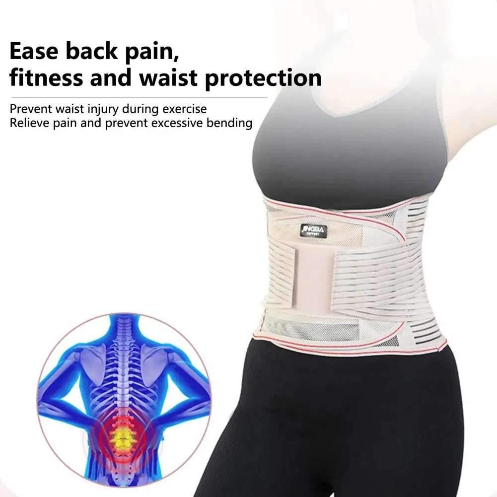 Back Brace Effective Fitness Accessory Strong Support-Force Lower Back Support Belt for Exercise Back Support Waist Trainer
Back Brace Effective Fitness Accessory Strong Support-Force Lower Back Support Belt for Exercise Back Support Waist Trainer