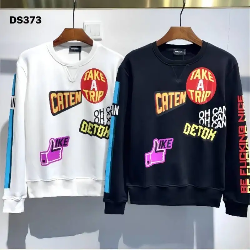 Dsquared2 Men's Popular Round Neck Long-sleeved T-shirts In Spring And Autumn 2023 DS373
Dsquared2 Men's Popular Round Neck Long-sleeved T-shirts In Spring And Autumn 2023 DS373