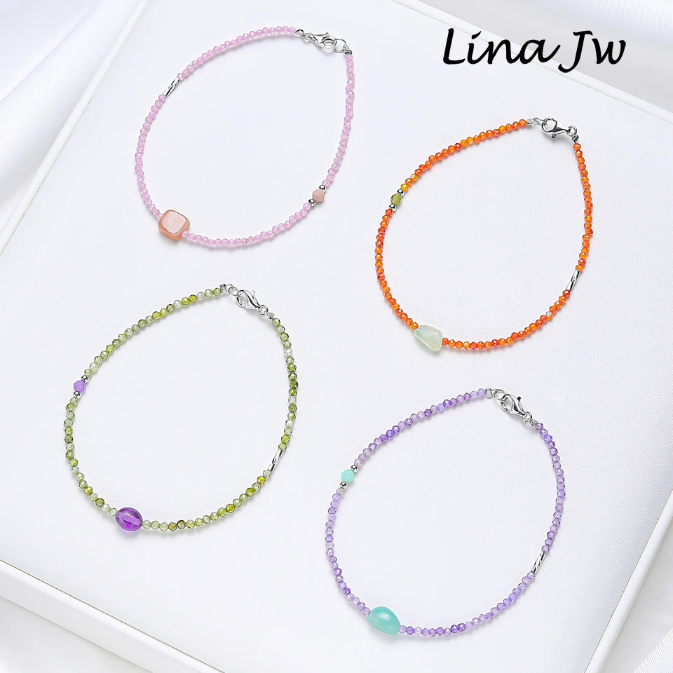 2MM Zirconia Bracelet On Hand for Women 925 Sterling Silver Clasps Bangle Jewelry for Wedding Party Luxury Gift Handmade
2MM Zirconia Bracelet On Hand for Women 925 Sterling Silver Clasps Bangle Jewelry for Wedding Party Luxury Gift Handmade
