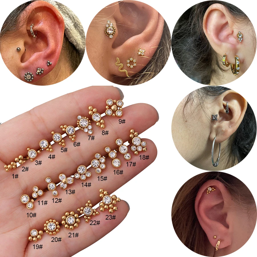 1Piece 16G Stainless Steel Flat Labret Back Stud Earrings Women Helix Daith Conch Tragus Cartilage Earrings Piercing Jewelry
1Piece 16G Stainless Steel Flat Labret Back Stud Earrings Women Helix Daith Conch Tragus Cartilage Earrings Piercing Jewelry