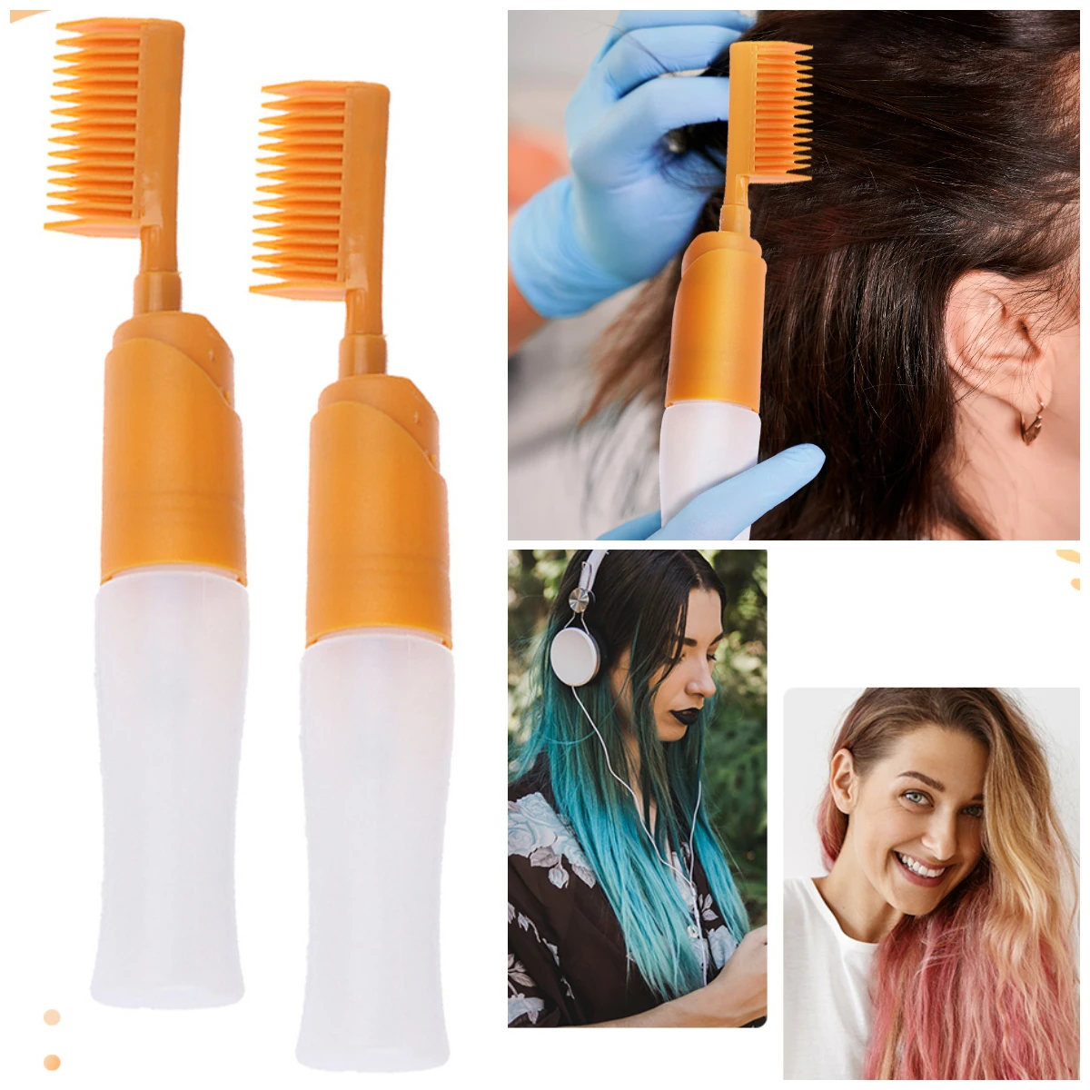 80/110ml Empty Hair Dye Bottle With Applicator Brush Dispensing Salon Hair Coloring Dyeing Bottles Hairdressing Styling Tool
80/110ml Empty Hair Dye Bottle With Applicator Brush Dispensing Salon Hair Coloring Dyeing Bottles Hairdressing Styling Tool