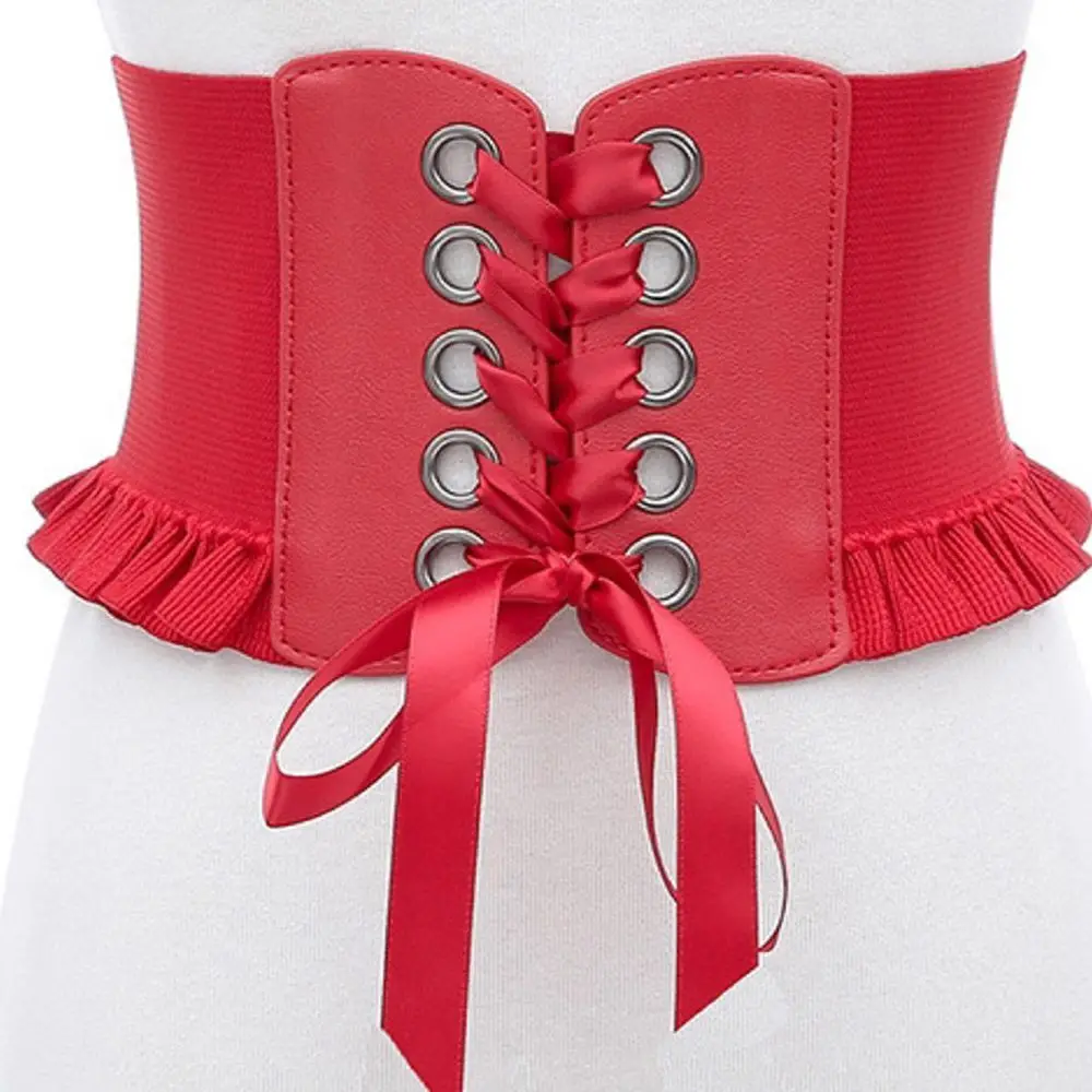 Unique All-match Fashion Design PU Leather Temperament Adjustable Waistband Female Waist Belt Corset Belt Cummerbund
Unique All-match Fashion Design PU Leather Temperament Adjustable Waistband Female Waist Belt Corset Belt Cummerbund