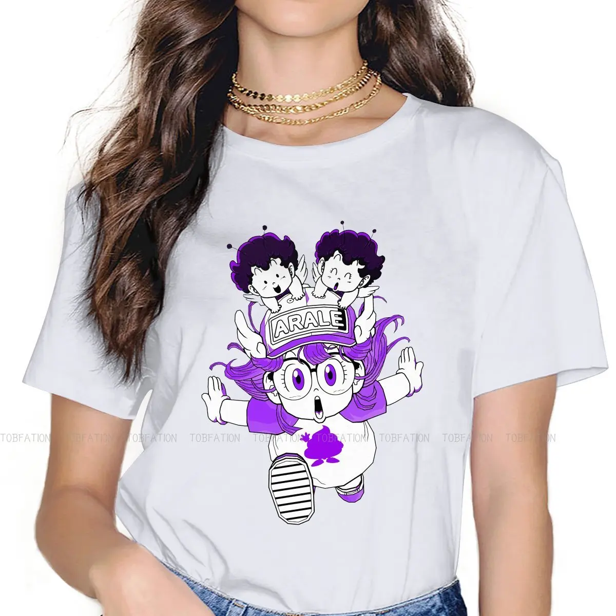 Dr Slump Girls T Shirt Arale Norimaki Female Tops Graphic Kawaii Tees Ladies 4XL Oversized Tshirt
Dr Slump Girls T Shirt Arale Norimaki Female Tops Graphic Kawaii Tees Ladies 4XL Oversized Tshirt