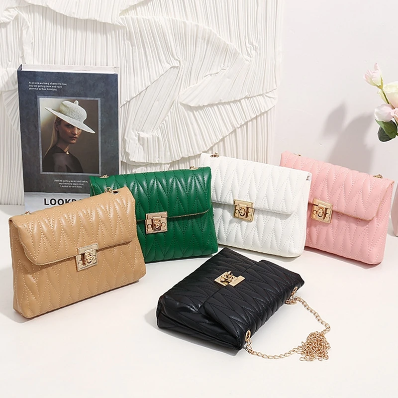 PU Diamond Lattice Shoulder Bag 2023 New Fashion Chain Bags Luxury Handbags Large Capacity Crossbody Bag for Women Luxury Lock
PU Diamond Lattice Shoulder Bag 2023 New Fashion Chain Bags Luxury Handbags Large Capacity Crossbody Bag for Women Luxury Lock