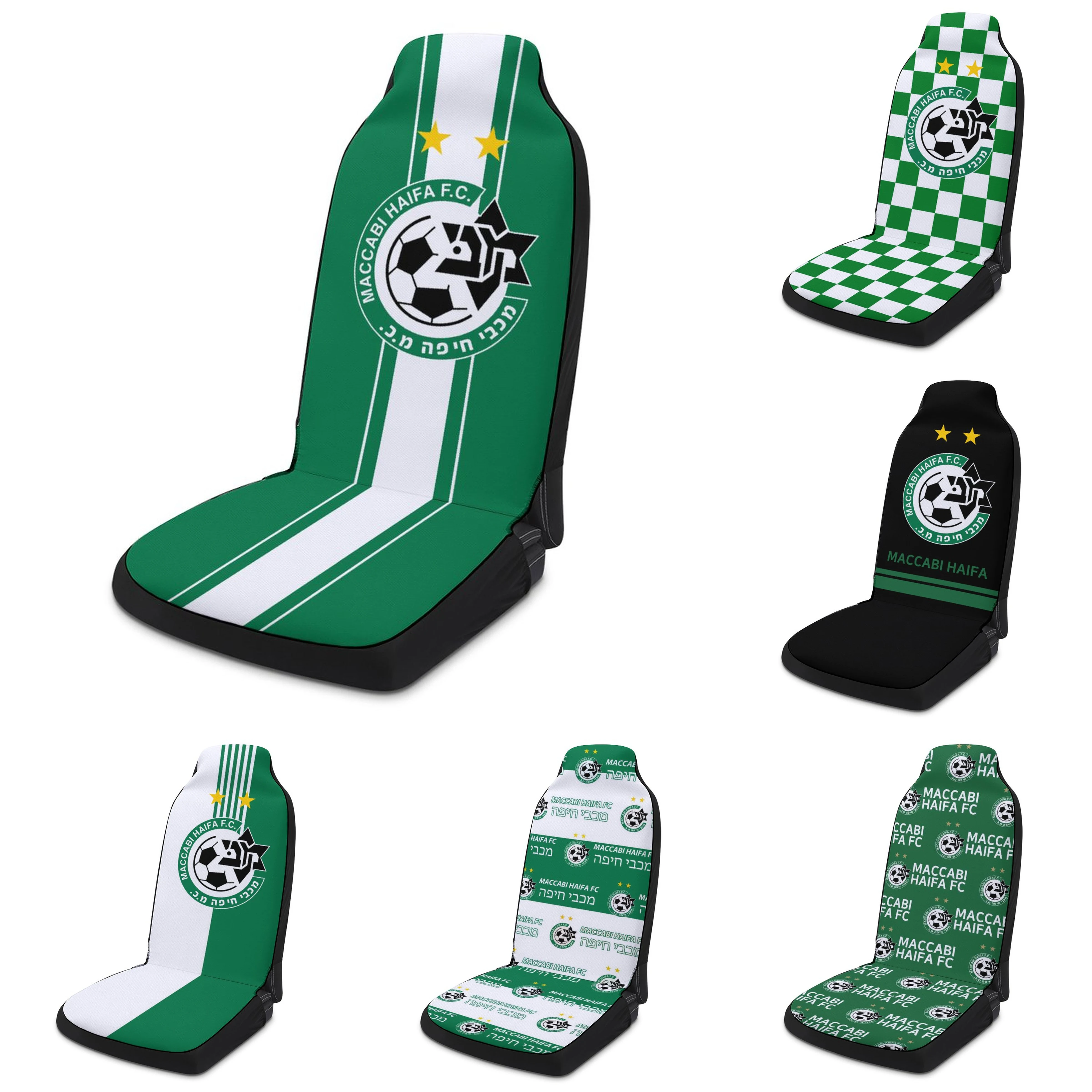 Israel Maccabi Haifa FC Elastic Design of Car Seat Cover, Dustproof And Wear-Resistant, With Pockets on The Back
Israel Maccabi Haifa FC Elastic Design of Car Seat Cover, Dustproof And Wear-Resistant, With Pockets on The Back