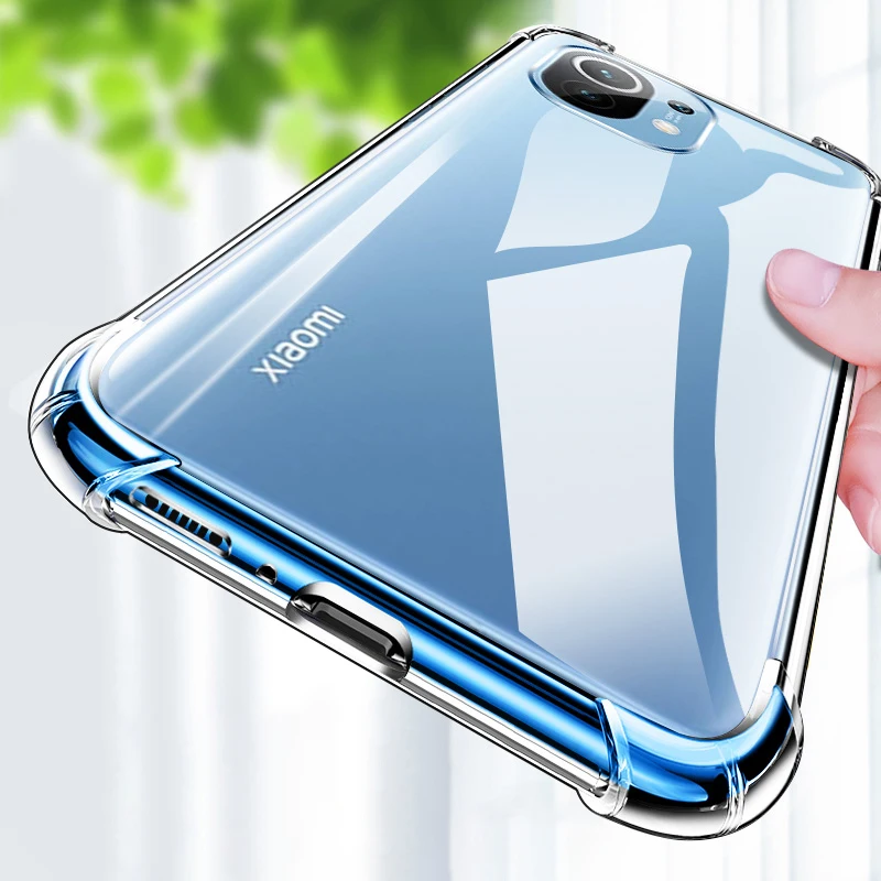 Luxury Shockproof Soft Case For Xiaomi Mi 11 Ultra Note 10 10t 9 8 Pro Lite Se Clear Silicone Case For Mi A1 A2 A3 Airbag Thin
Luxury Shockproof Soft Case For Xiaomi Mi 11 Ultra Note 10 10t 9 8 Pro Lite Se Clear Silicone Case For Mi A1 A2 A3 Airbag Thin