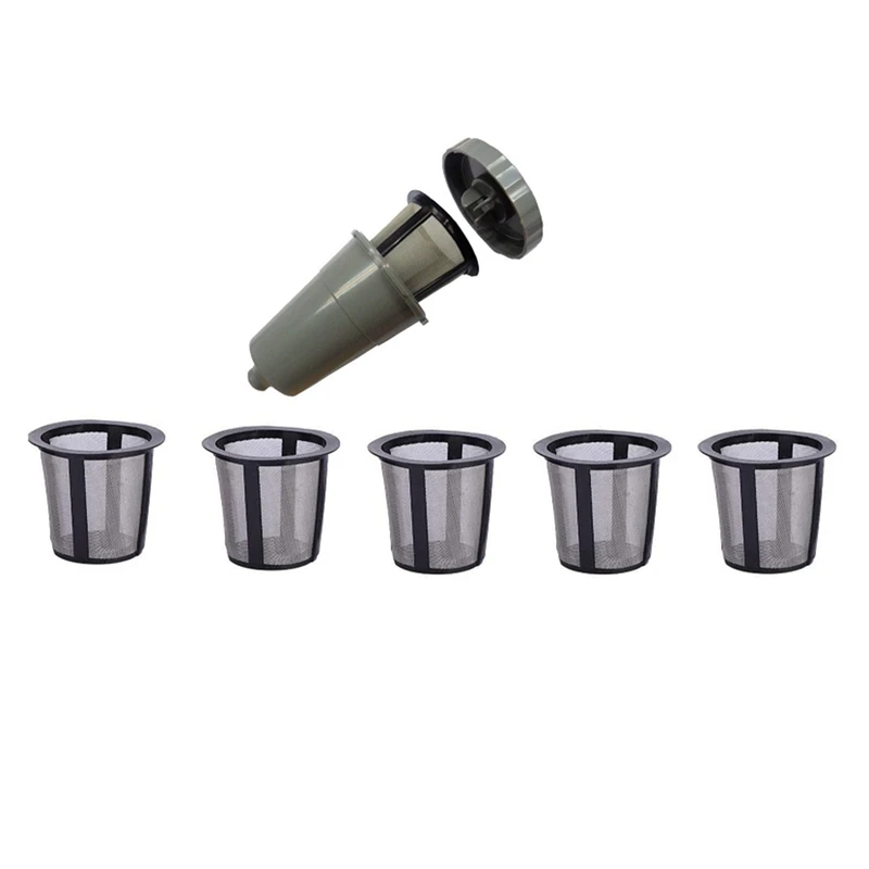 Reusable Coffee Filter for Keurig with 5 Extra Filters B31 B40 B45 B50 B55 B60 B65 B70 B75 K31 K45 K50 K55 K60 Series
Reusable Coffee Filter for Keurig with 5 Extra Filters B31 B40 B45 B50 B55 B60 B65 B70 B75 K31 K45 K50 K55 K60 Series