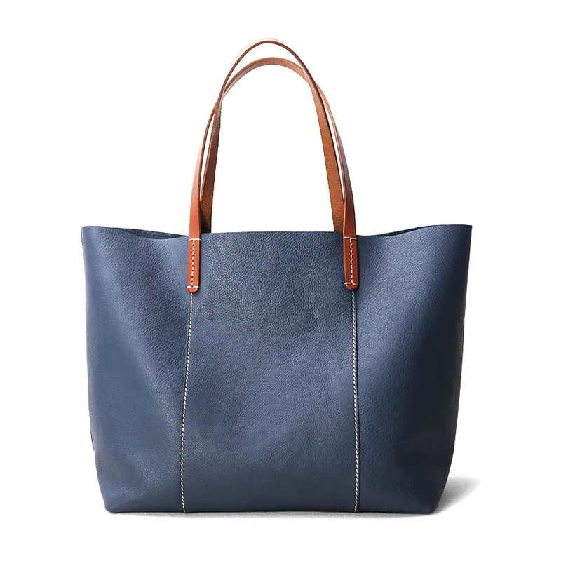 Women's Handbags New Fashion Leather Tote Bag Color Matching 14 Inch Laptop Bag Leather Shoulder Bag Large Bag Original Soft
Women's Handbags New Fashion Leather Tote Bag Color Matching 14 Inch Laptop Bag Leather Shoulder Bag Large Bag Original Soft