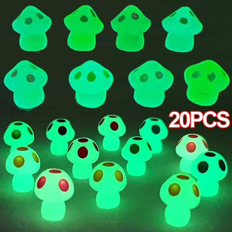 Mini Resin Mushroom Luminous Tiny Miniature 3D Glowing Figurines Micro Landscape Garden Ornaments Home Decoration DIY Crafts Toy
Mini Resin Mushroom Luminous Tiny Miniature 3D Glowing Figurines Micro Landscape Garden Ornaments Home Decoration DIY Crafts Toy
