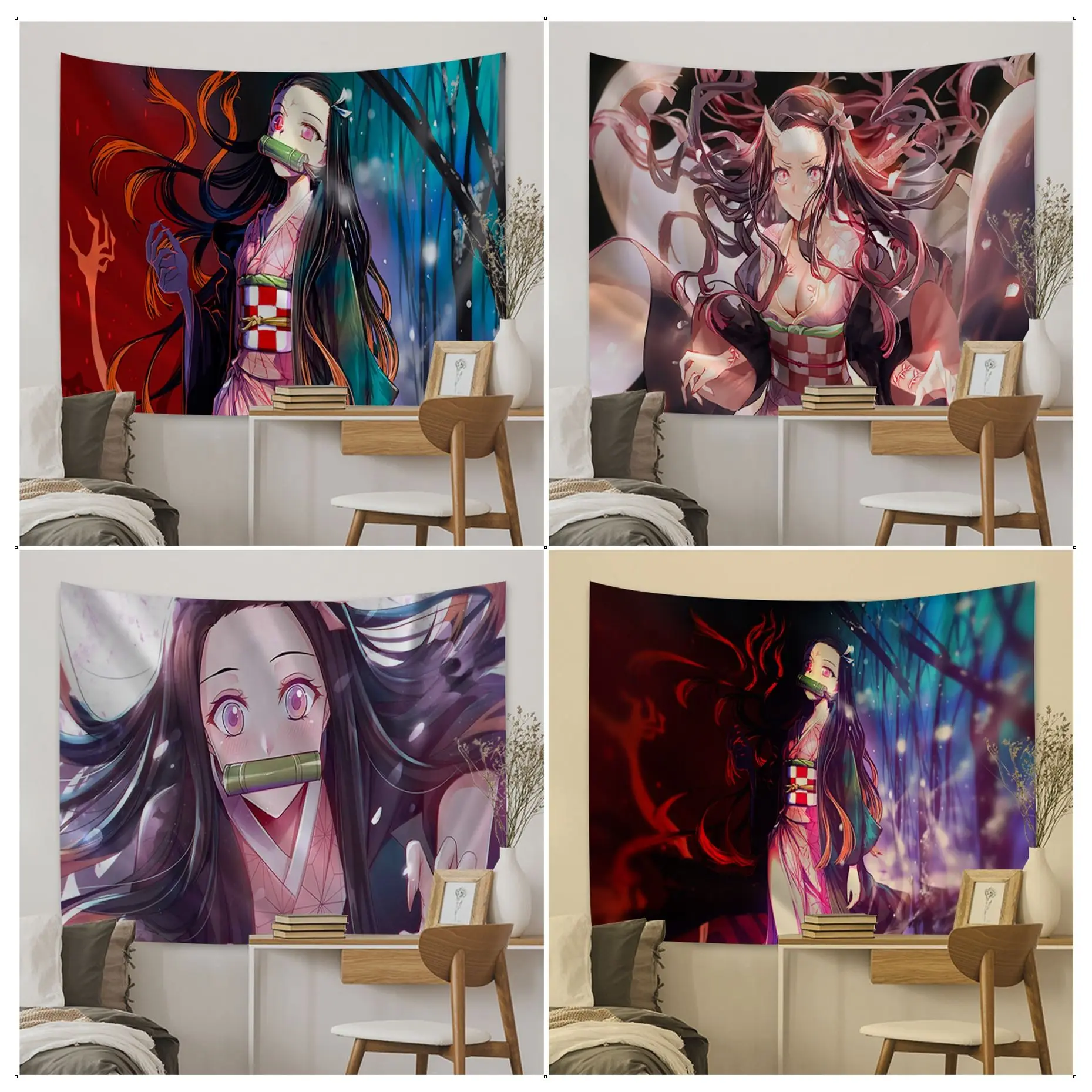 Kamado Nezuko Demon Slayer Anime Printed Large Wall Tapestry For Living Room Home Dorm Decor Decor Blanket
Kamado Nezuko Demon Slayer Anime Printed Large Wall Tapestry For Living Room Home Dorm Decor Decor Blanket
