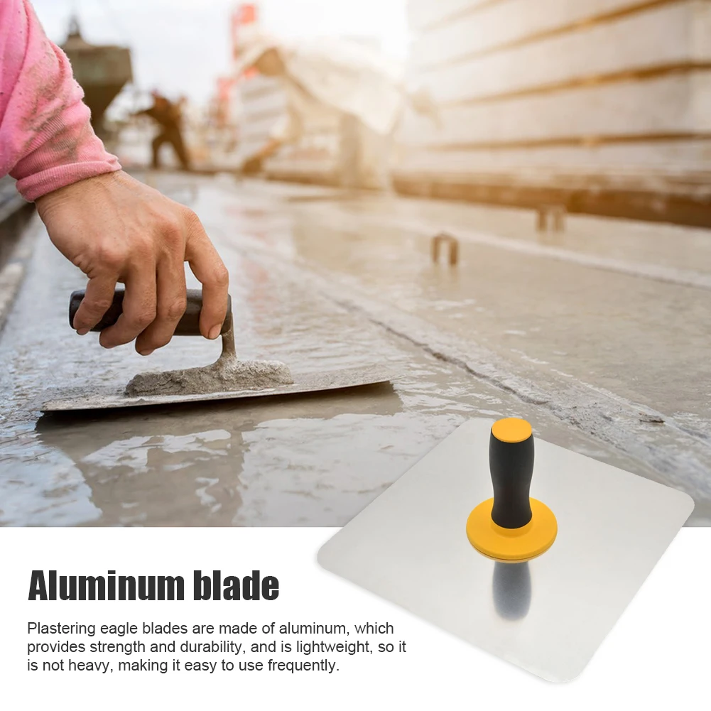 300*300mm Aluminium Plaster with Soft Grip Handle Mortar Board Holder Plastering Tool for Plasterer for Cement Mortar Drywall
300*300mm Aluminium Plaster with Soft Grip Handle Mortar Board Holder Plastering Tool for Plasterer for Cement Mortar Drywall