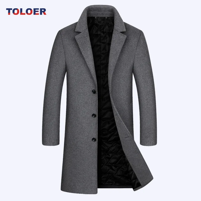 Men's Thick Wool Blends Trench Long Casual Top Coats Fashion Warm Coat Lapel Collar Overcoat Male Slim Solid Color Windbreaker
Men's Thick Wool Blends Trench Long Casual Top Coats Fashion Warm Coat Lapel Collar Overcoat Male Slim Solid Color Windbreaker