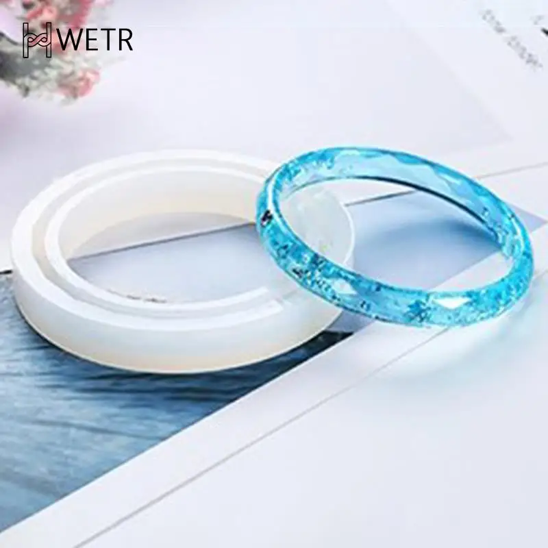Transparent Silicone Mold For DIY Uv Resin Bracelet Jewelry Epoxy Resin Molds For Jewelry Making Tools
Transparent Silicone Mold For DIY Uv Resin Bracelet Jewelry Epoxy Resin Molds For Jewelry Making Tools