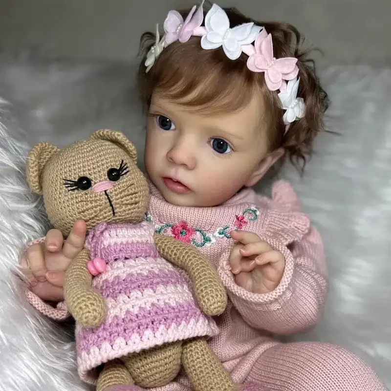 Кукла ручной работы, Реалистичная кукла-младенец Реборн, готовая вручную, мягкая на ощупь с эффектом 3D, 24 дюйма
Кукла ручной работы, Реалистичная кукла-младенец Реборн, готовая вручную, мягкая на ощупь с эффектом 3D, 24 дюйма
