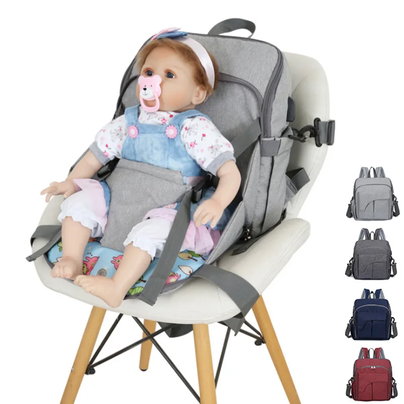 Multifunctional Baby Diaper Bag Waterproof Mommy Backpack Outdoor Stroller Hanging Bag
Multifunctional Baby Diaper Bag Waterproof Mommy Backpack Outdoor Stroller Hanging Bag