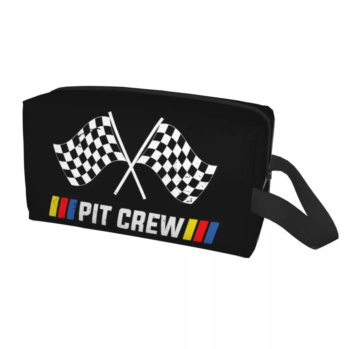 Race Car Pit Crew Checkered Flag Makeup Bag Women Travel Cosmetic Organizer Fashion Racing Sport Storage Toiletry Bags
Race Car Pit Crew Checkered Flag Makeup Bag Women Travel Cosmetic Organizer Fashion Racing Sport Storage Toiletry Bags