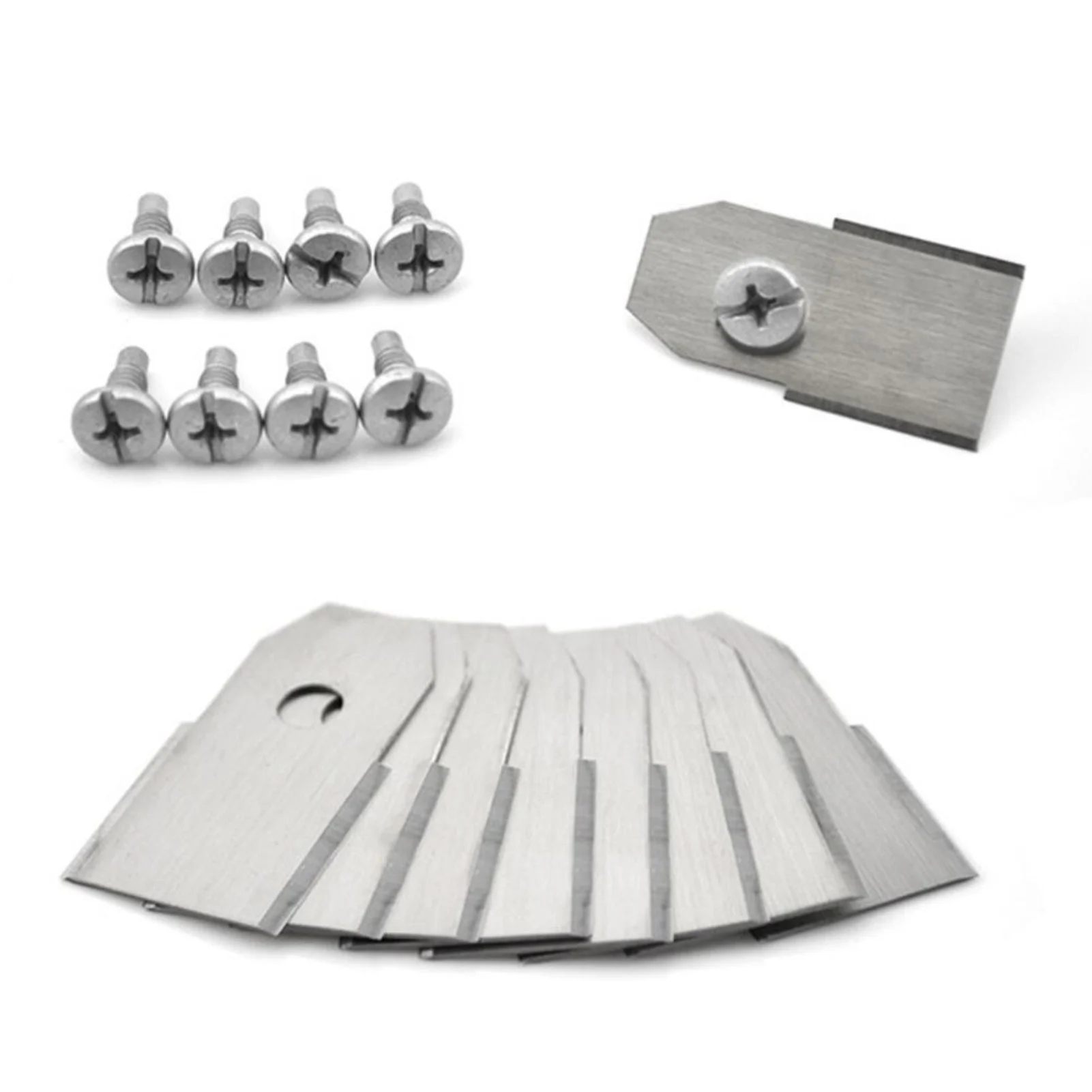 30PCS Trimmer Mower Blades 0.6mm With Screws Replacement Trimmer Cutter Piece For Husqvarna Automower Garden Robotic Lawnmower
30PCS Trimmer Mower Blades 0.6mm With Screws Replacement Trimmer Cutter Piece For Husqvarna Automower Garden Robotic Lawnmower