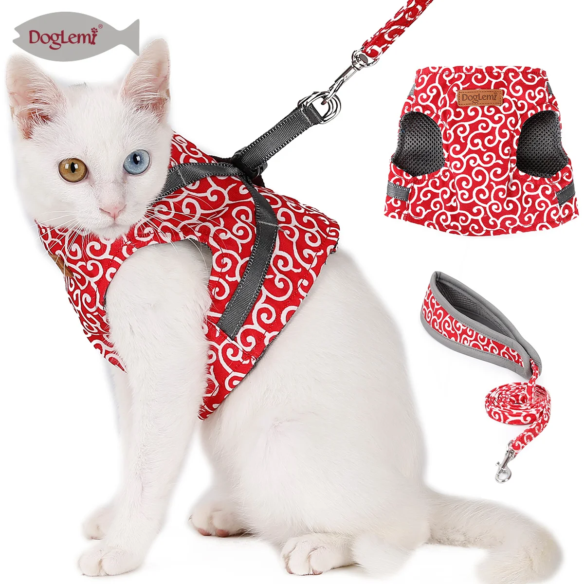 Pet Vest Adjustable Cat Leash Dog Vest Towing Rope Set For Cats Dog Dogs Collar Polyester Mesh Harness Pet Clothes
Pet Vest Adjustable Cat Leash Dog Vest Towing Rope Set For Cats Dog Dogs Collar Polyester Mesh Harness Pet Clothes