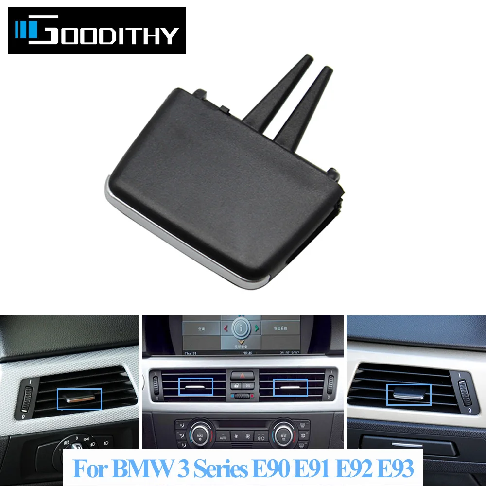 Car Air Conditioning Vent AC Outlet Slider Clips Repair Kit For BMW 3 Series E90 E91 E92 E93 318 328 320 64229130464 2005-2012
Car Air Conditioning Vent AC Outlet Slider Clips Repair Kit For BMW 3 Series E90 E91 E92 E93 318 328 320 64229130464 2005-2012
