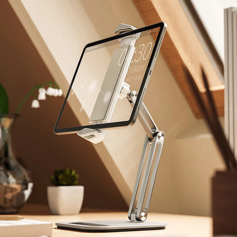 Phone Tablet Holder Stand Aluminum Metal Smartphone Support Bracket For Graphic Tablet Pad Portable Desktop Stand Adjustable
Phone Tablet Holder Stand Aluminum Metal Smartphone Support Bracket For Graphic Tablet Pad Portable Desktop Stand Adjustable