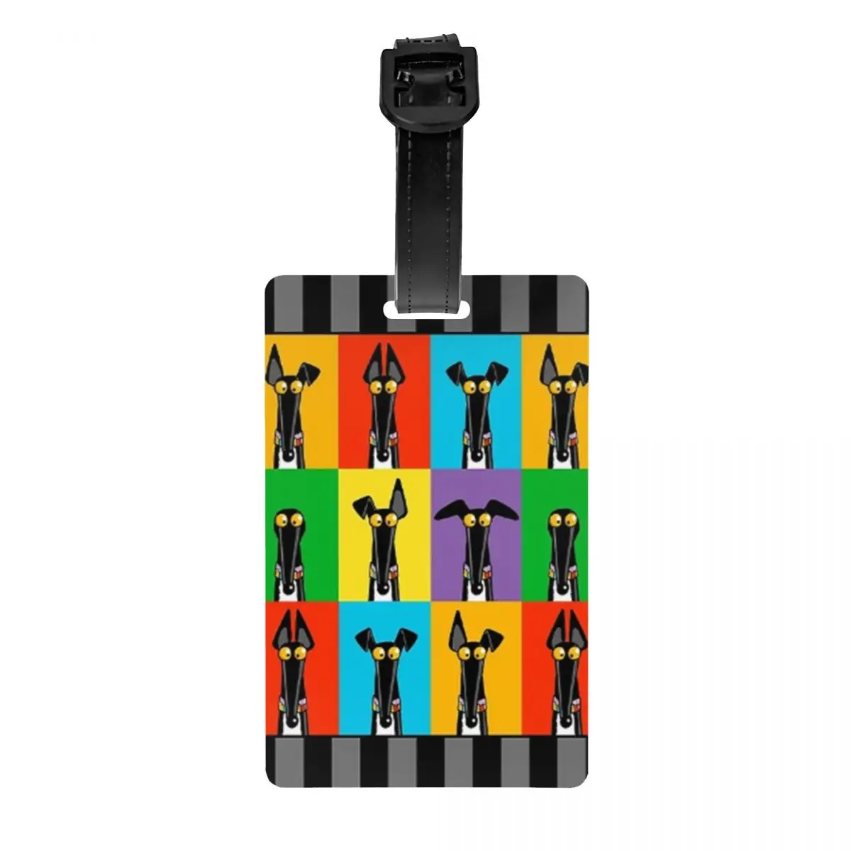 Sihthound Whippet Semaphore Greyhound Luggage Tags Custom Dog Animal Baggage Tags Privacy Cover Name ID Card
Sihthound Whippet Semaphore Greyhound Luggage Tags Custom Dog Animal Baggage Tags Privacy Cover Name ID Card