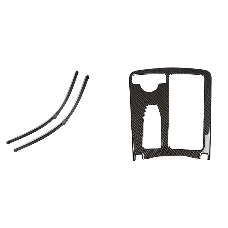 3 Pcs Car Accessories: 2 Pcs Front Window Windshield Wiper Blades & 1 Pcs Car Abs Central Console Cup Holder Frame Trim
3 Pcs Car Accessories: 2 Pcs Front Window Windshield Wiper Blades & 1 Pcs Car Abs Central Console Cup Holder Frame Trim