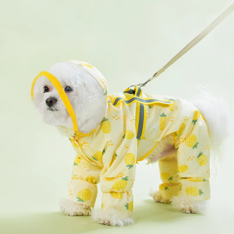 Fruit Raincoat Pet Dog Clothes Cat Four Feet Print Water Proof Clothing Dogs Small Chihuahua Summer Yollow Breathable Girl Pug
Fruit Raincoat Pet Dog Clothes Cat Four Feet Print Water Proof Clothing Dogs Small Chihuahua Summer Yollow Breathable Girl Pug
