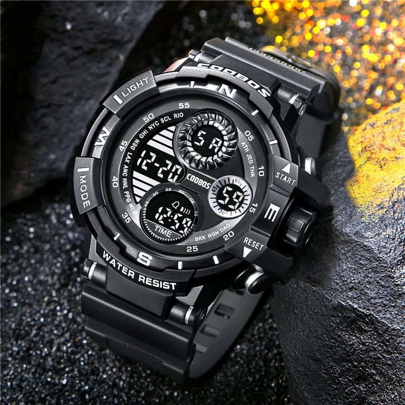 2022 New Children‘s Watches Waterproof Sports Silicone Strap Electronic Wristwatch Led Digital kids Watch for Boys reloj niño
2022 New Children‘s Watches Waterproof Sports Silicone Strap Electronic Wristwatch Led Digital kids Watch for Boys reloj niño