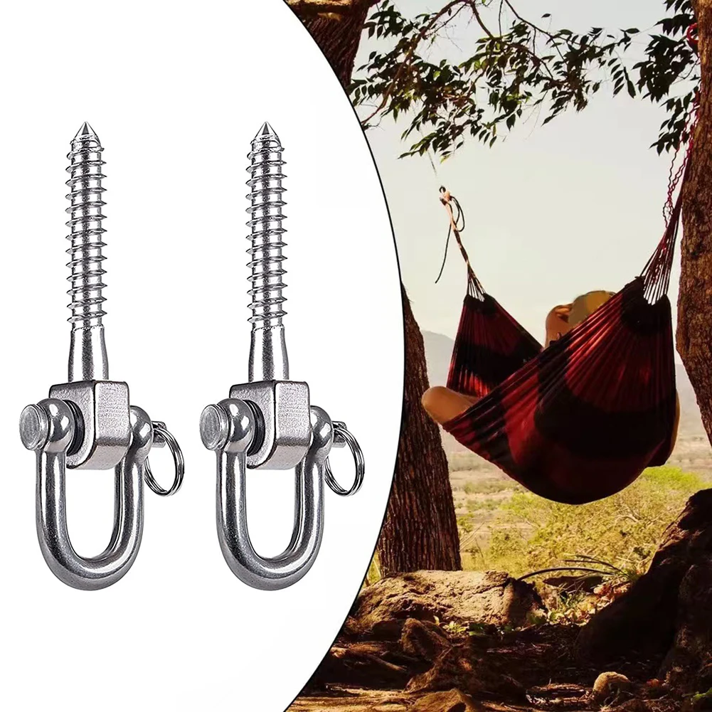 Indoor Outdoor Swing Heavy Duty Swing Hangers Stand 180° Swing Back 2-in-1 Design Screw Stainless Steel Accessories
Indoor Outdoor Swing Heavy Duty Swing Hangers Stand 180° Swing Back 2-in-1 Design Screw Stainless Steel Accessories