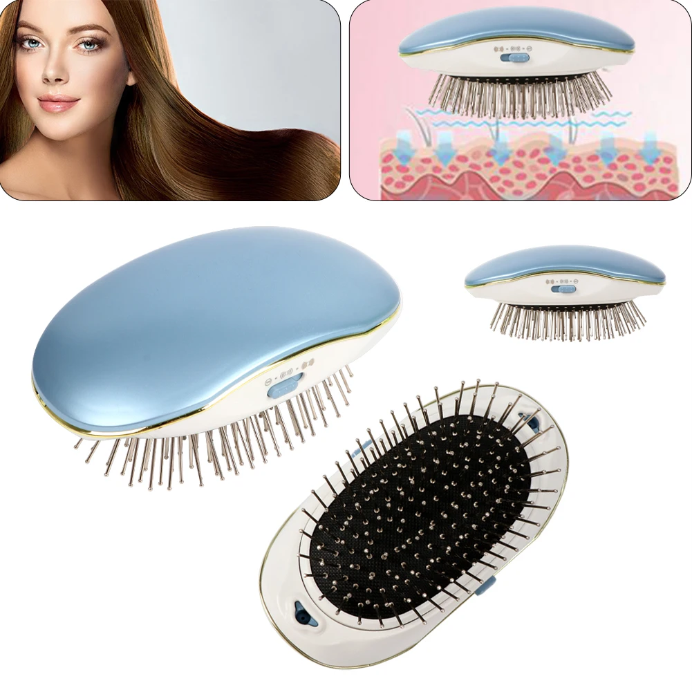 Electric Scalp Massage Brush Portable Negative Ion Vibration Hairbrush Mini Safety Hairbrush Hair Loss Reduction Scalp Massager
Electric Scalp Massage Brush Portable Negative Ion Vibration Hairbrush Mini Safety Hairbrush Hair Loss Reduction Scalp Massager