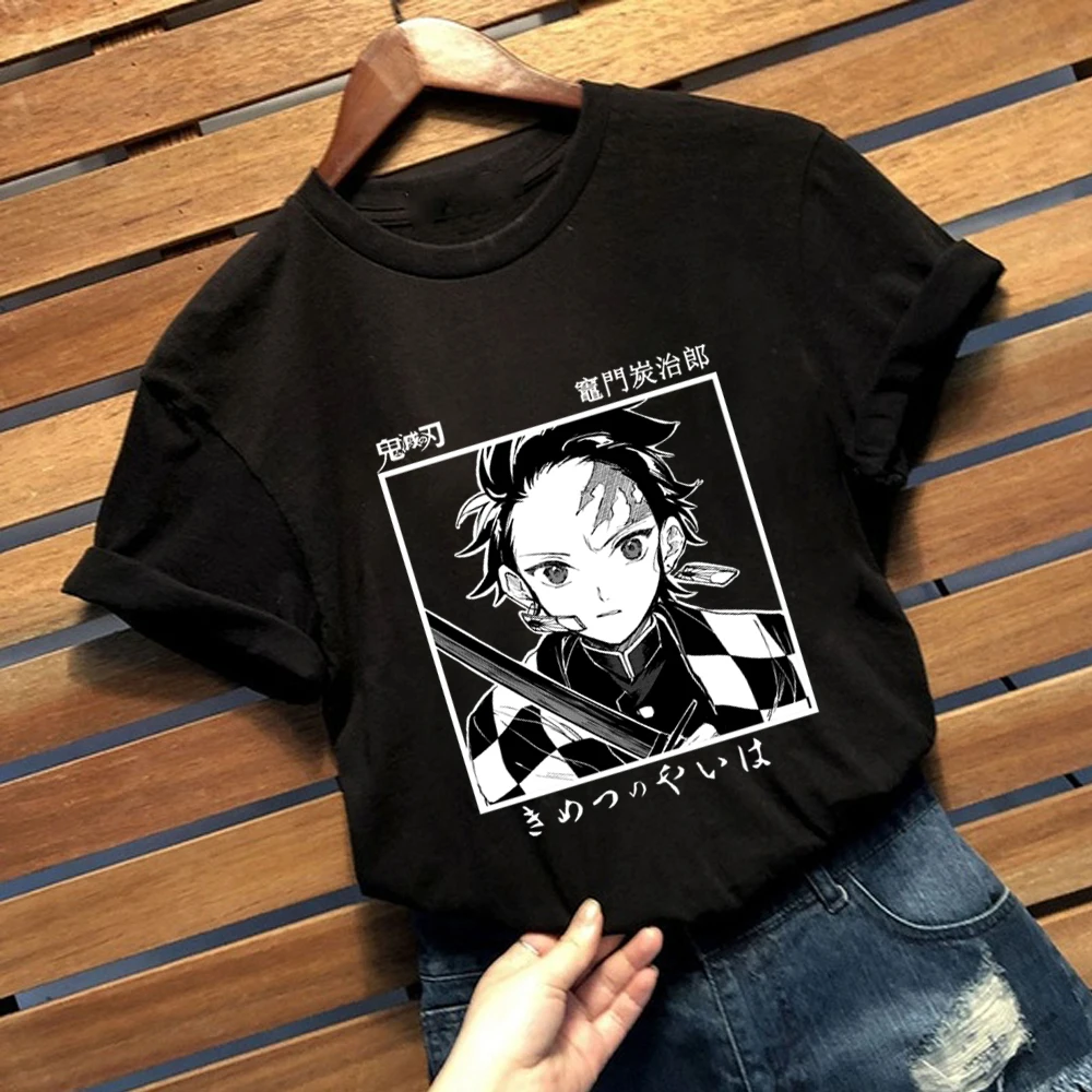 New in Japanese Anime Demon Slayer Women T Shirt Cotton Short Sleeve Harajuku Kamado Tanjirou Women Tees Clothes
New in Japanese Anime Demon Slayer Women T Shirt Cotton Short Sleeve Harajuku Kamado Tanjirou Women Tees Clothes