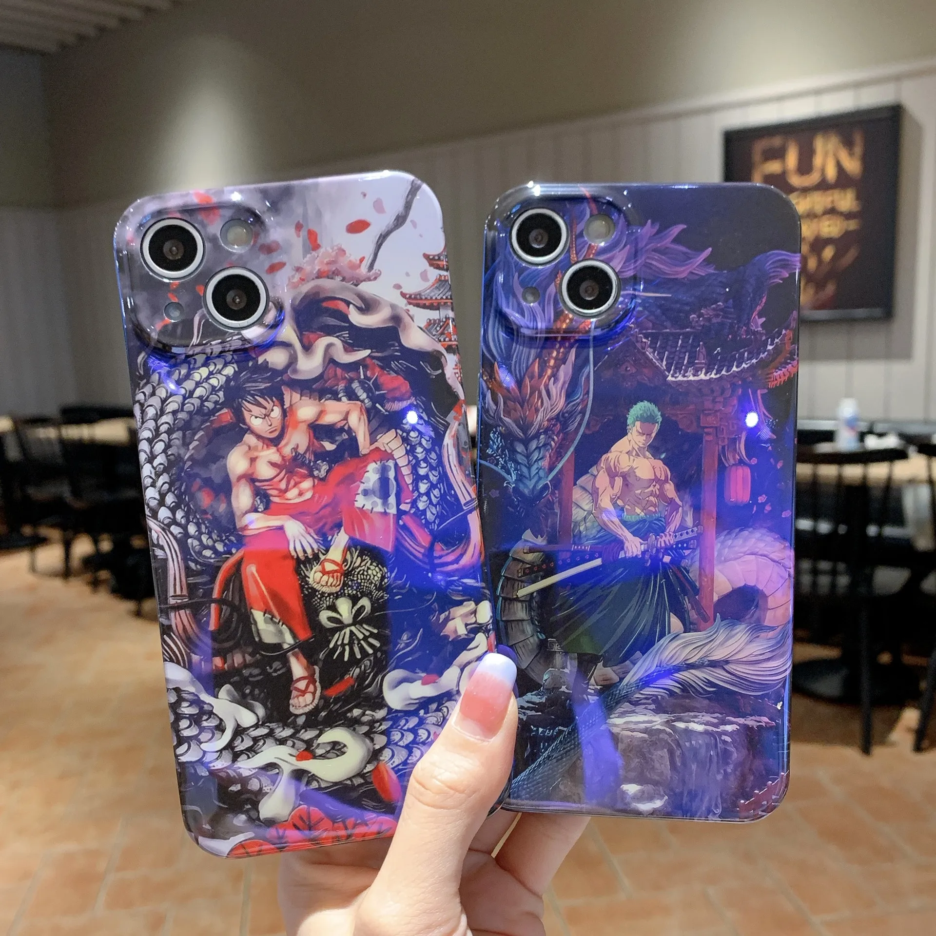 Japanese Anime One Pieces Roronoa Zoro Luffy Phone Case for iphone 14 13 12 11 Pro Mini XS Max 8 7 Plus X SE 2020 XR Cover
Japanese Anime One Pieces Roronoa Zoro Luffy Phone Case for iphone 14 13 12 11 Pro Mini XS Max 8 7 Plus X SE 2020 XR Cover