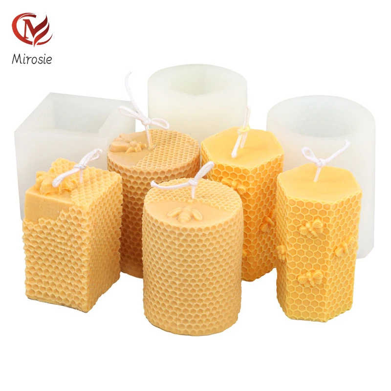 Mirosie Silicone Honeycomb Candle Mold Round 6-sided Square Aromatherapy Honeycomb Soap Cake Mold Candle Making Supplies
Mirosie Silicone Honeycomb Candle Mold Round 6-sided Square Aromatherapy Honeycomb Soap Cake Mold Candle Making Supplies