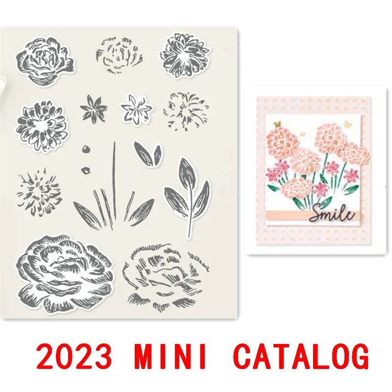BRUSHED BOUQUET Metal Cutting Dies and Stamp Set For Scrapbooking Craft DIY Stencil Embossing Craft Dies Scrapbooking 2023 New
BRUSHED BOUQUET Metal Cutting Dies and Stamp Set For Scrapbooking Craft DIY Stencil Embossing Craft Dies Scrapbooking 2023 New