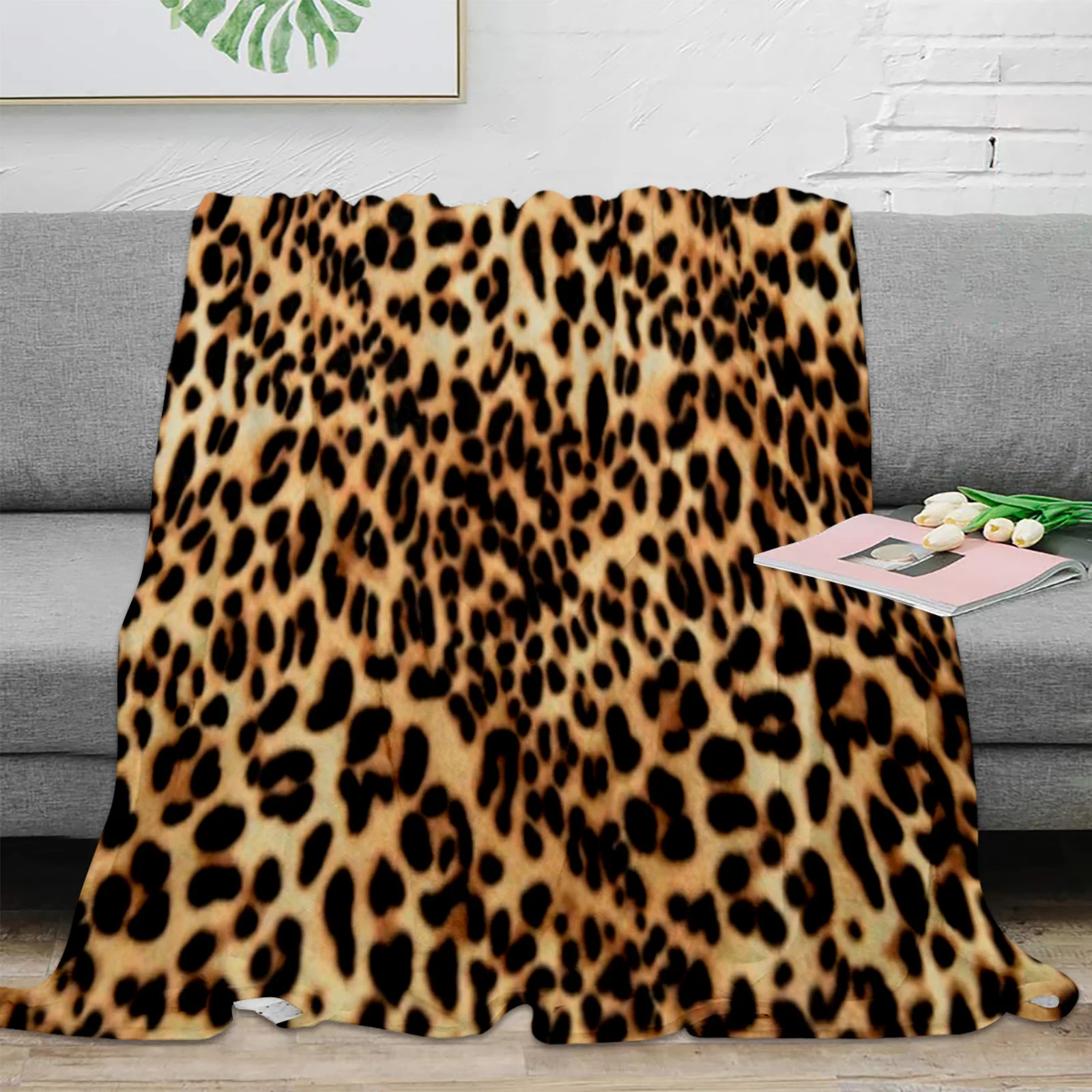 Animal Print Leopard Texture Throw Blanket For Sofa Bed Bedroom Bedspread Soft Microfiber Flannel Throw Blanket For Kids Gifts
Animal Print Leopard Texture Throw Blanket For Sofa Bed Bedroom Bedspread Soft Microfiber Flannel Throw Blanket For Kids Gifts