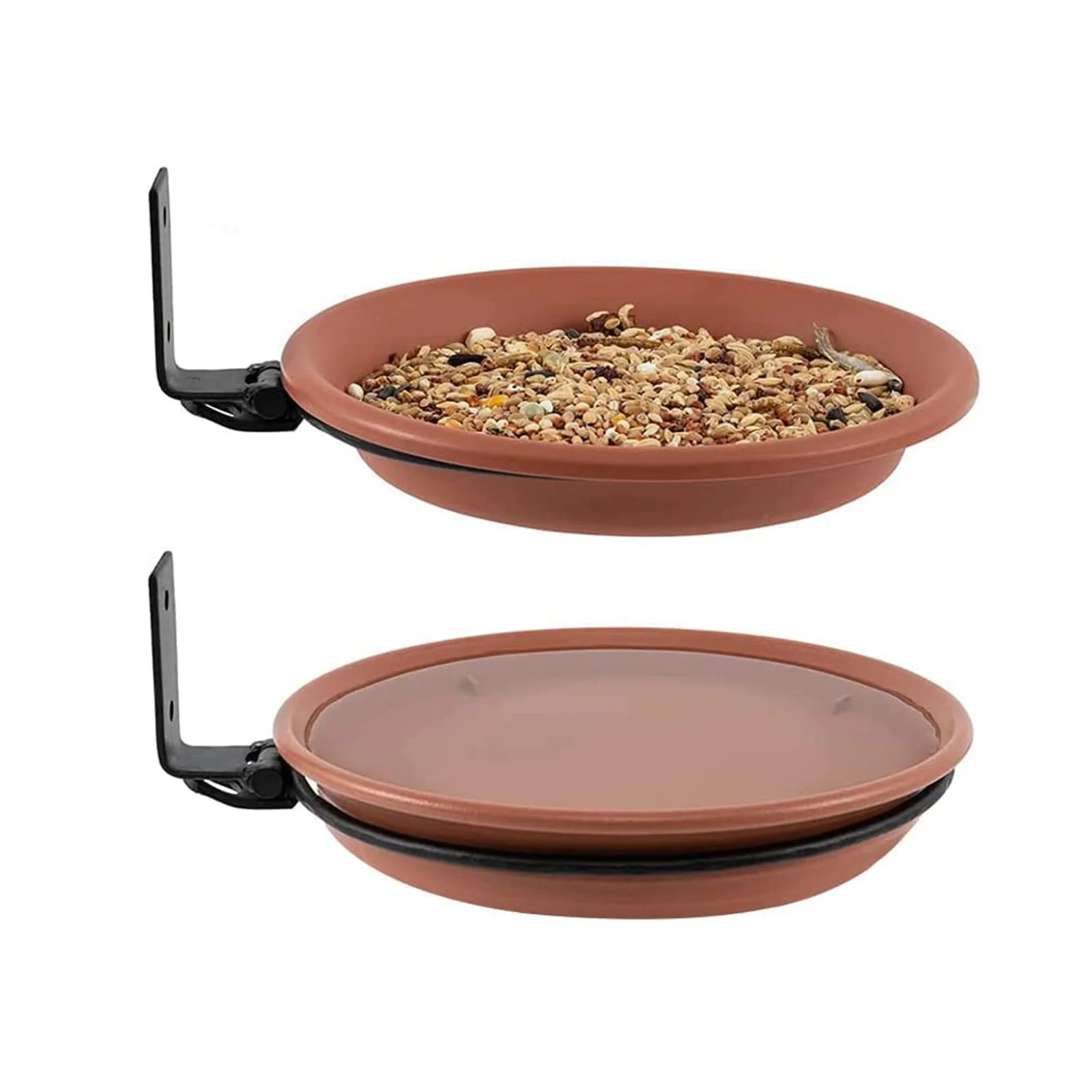 2Pcs Bird Feeder Bird Bath Tray Kit Wall Mounted Outdoor Garden Bird Feeding Bowl Food Container Water Drinker Pet Supplies
2Pcs Bird Feeder Bird Bath Tray Kit Wall Mounted Outdoor Garden Bird Feeding Bowl Food Container Water Drinker Pet Supplies