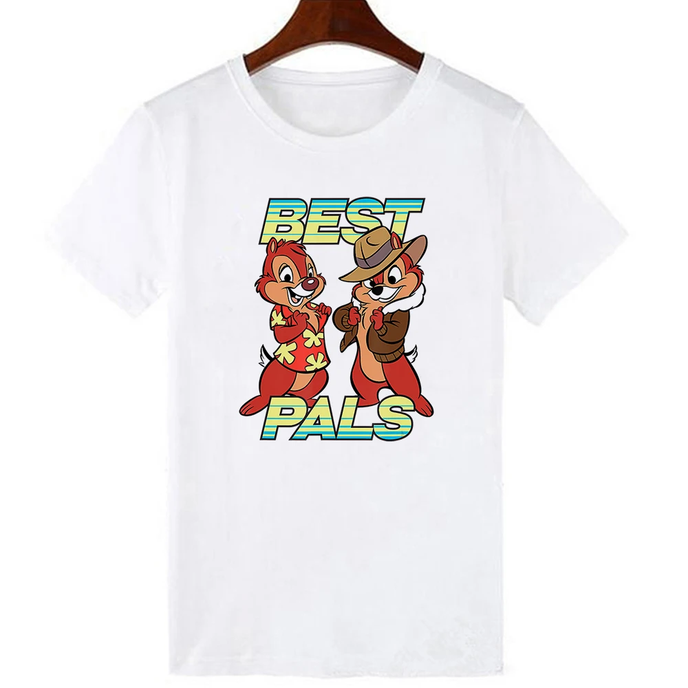 Disney Summer Women Popular White New Products Chip 'n' Dale Tshirt Trendy Fun All-Match Comfortable Print Short Sleeve T Shirt
Disney Summer Women Popular White New Products Chip 'n' Dale Tshirt Trendy Fun All-Match Comfortable Print Short Sleeve T Shirt