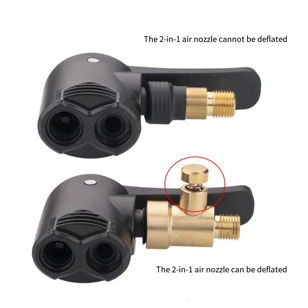 Copper Convenient Car Air Pump Threaded Nozzle Efficient And Effortless Inflation Two In One
Copper Convenient Car Air Pump Threaded Nozzle Efficient And Effortless Inflation Two In One