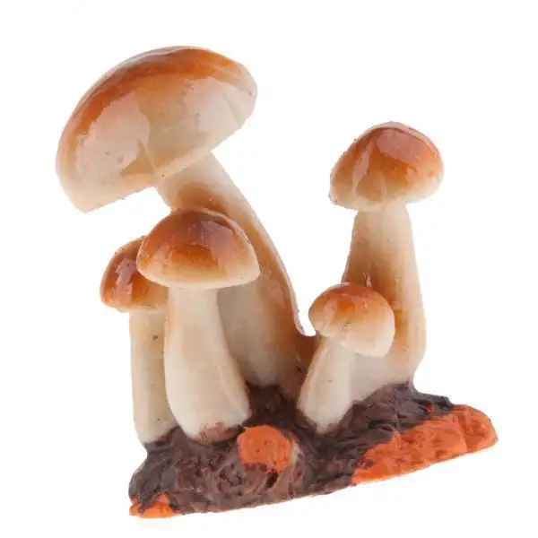 2X Mini Mushroom Figurine Garden Terrarium Decor Brown B
2X Mini Mushroom Figurine Garden Terrarium Decor Brown B