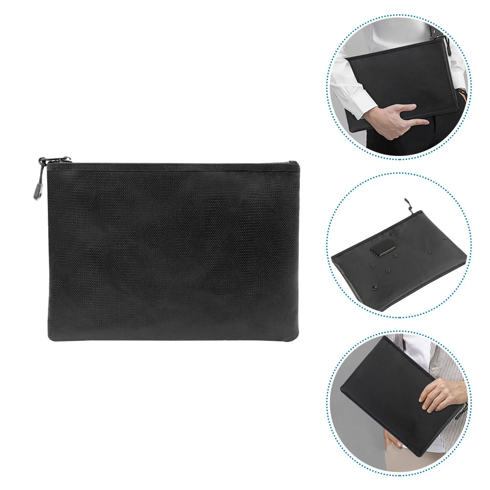 Portable File Bag Practical Document Pouch High Temperature Resistant File Bag Fireproof Document Bag
Portable File Bag Practical Document Pouch High Temperature Resistant File Bag Fireproof Document Bag