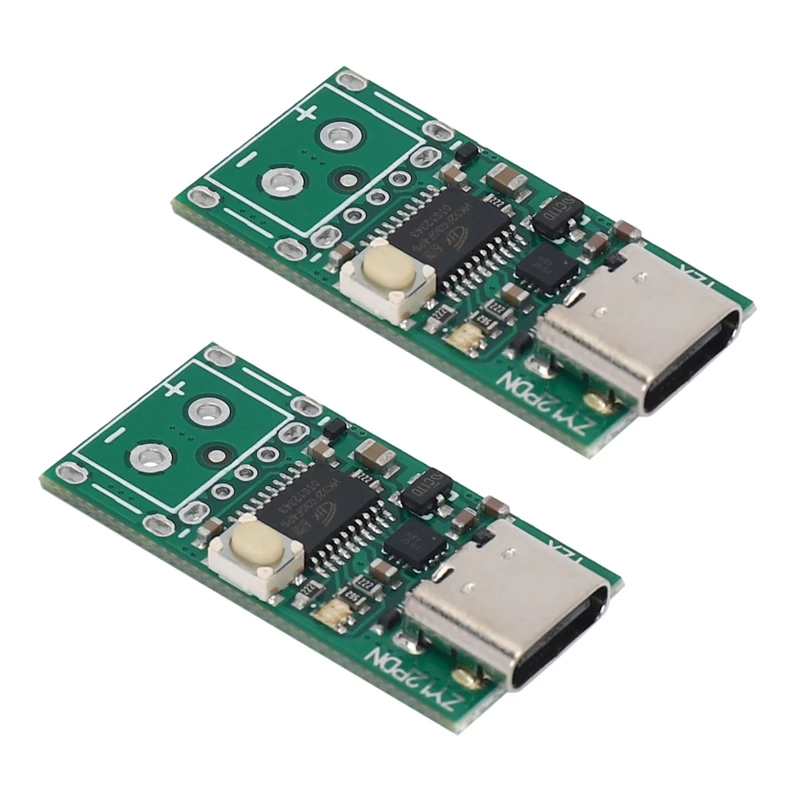 2X USB-C PD2.0/3.0 To DC Converter Power Supply Module Decoy Fast Charge Trigger Poll Polling Detector Tester(ZY12PDN)
2X USB-C PD2.0/3.0 To DC Converter Power Supply Module Decoy Fast Charge Trigger Poll Polling Detector Tester(ZY12PDN)