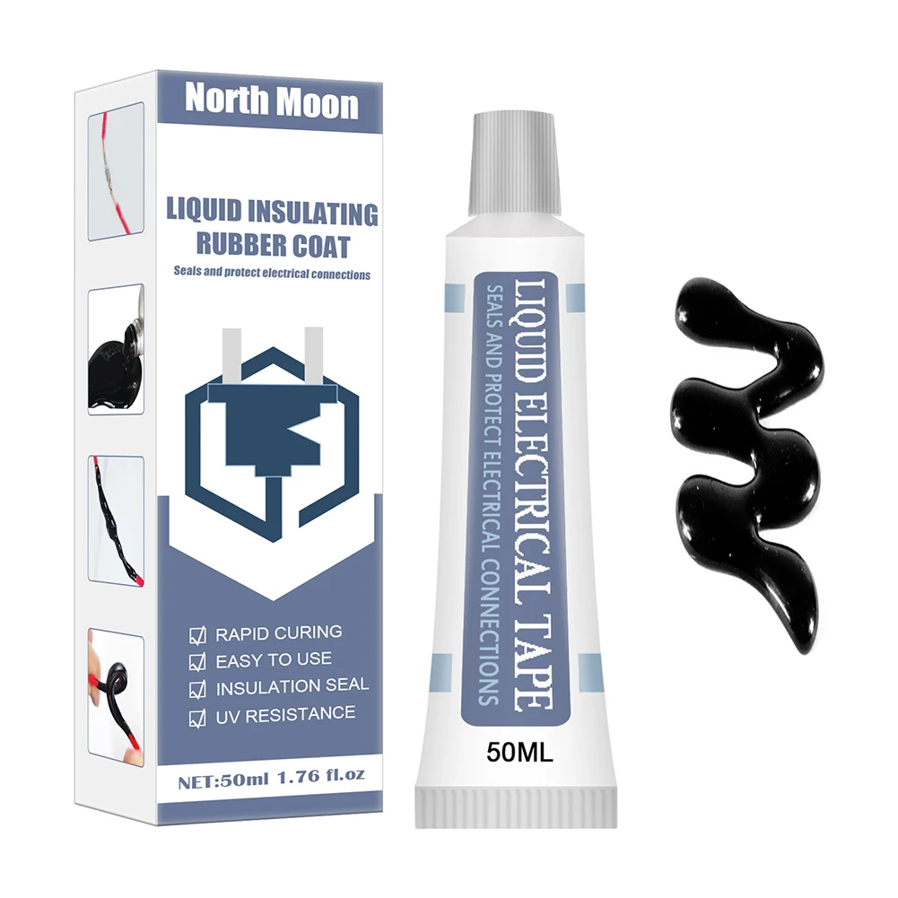 Liquid Insulation Electrical Sealant Tape Paste Waterproof Anti UV Fast Dry Lamp Board Electronic Sealant No Corrosion NEW
Liquid Insulation Electrical Sealant Tape Paste Waterproof Anti UV Fast Dry Lamp Board Electronic Sealant No Corrosion NEW