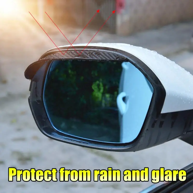 Universal Car Rearview Mirror Carbon Fiber Car Rearview Mirror Rain Shield Waterproof Rearview Mirror Eyebrow Rain Cover 2pcs
Universal Car Rearview Mirror Carbon Fiber Car Rearview Mirror Rain Shield Waterproof Rearview Mirror Eyebrow Rain Cover 2pcs