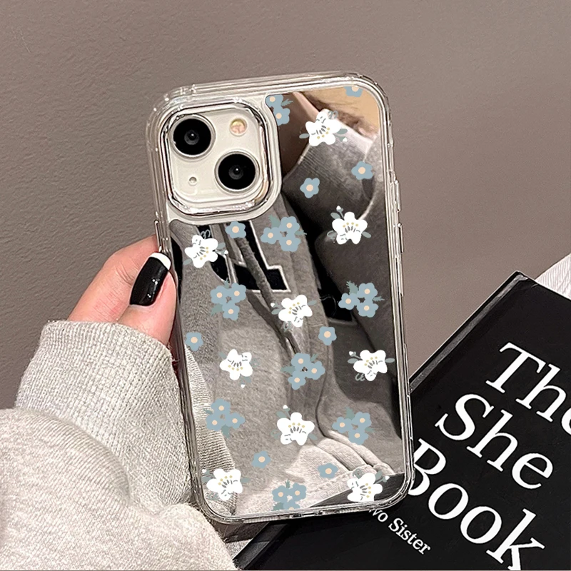 Fashion Flower Makeup Mirror Phone Cases for iPhone 13 Case iPhone 11 12 13 14 Pro Max X Xs Xr Max Soft TPU Plating Back Cover 
Fashion Flower Makeup Mirror Phone Cases for iPhone 13 Case iPhone 11 12 13 14 Pro Max X Xs Xr Max Soft TPU Plating Back Cover