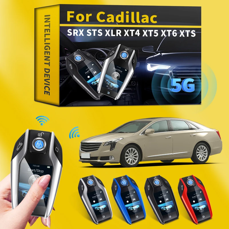 Для Cadillac SRX STS XLR XT4 XT5 XT6 XTS автомобильный модифицированный умный пульт дистанционного управления для автомобиля с ЖК-экраном один ключ старт ...
Для Cadillac SRX STS XLR XT4 XT5 XT6 XTS автомобильный модифицированный умный пульт дистанционного управления для автомобиля с ЖК-экраном один ключ старт ...