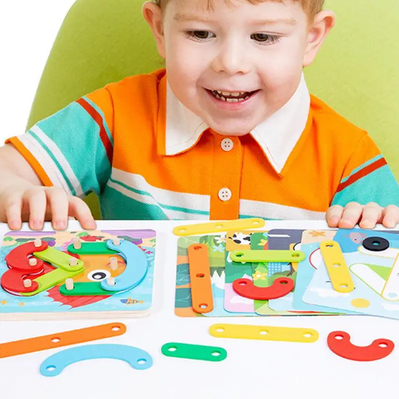 Toddler Puzzles Games Matching Games For Kids Wooden Learning Toys For Toddlers Kids Boys Girls Ages 4-6
Toddler Puzzles Games Matching Games For Kids Wooden Learning Toys For Toddlers Kids Boys Girls Ages 4-6
