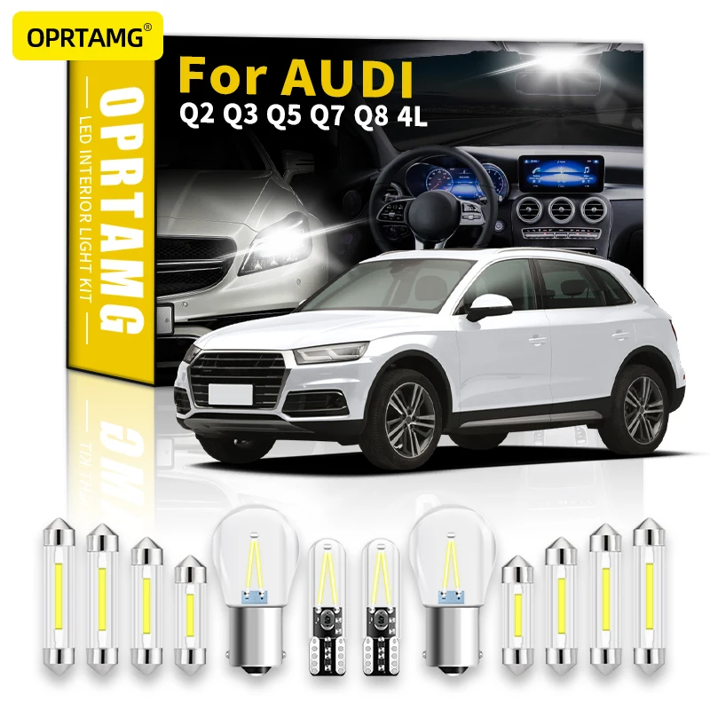 Автомобильный светодиодный индикатор OPRTAMG Canbus для Audi Q2 Q3 Q5 Q7 Q8 4L 2000-2022, светильник салона, подсветка номерного знака, автомобильные светильни... 
Автомобильный светодиодный индикатор OPRTAMG Canbus для Audi Q2 Q3 Q5 Q7 Q8 4L 2000-2022, светильник салона, подсветка номерного знака, автомобильные светильни...